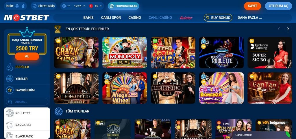 Mostbet Casino Poker İncelemesi
